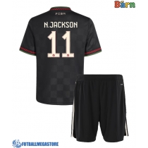 Fotballdrakt Barn Bayern Munich Nicolas Jackson #11 Tredjedraktsett 2025-26 Kortermet (+ Korte bukser)